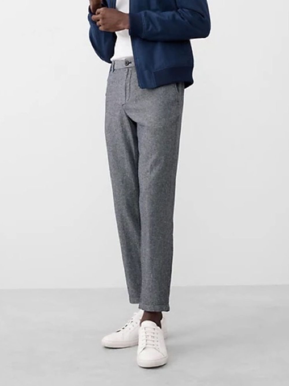 BR Athletic Fit Linen Blend Pant